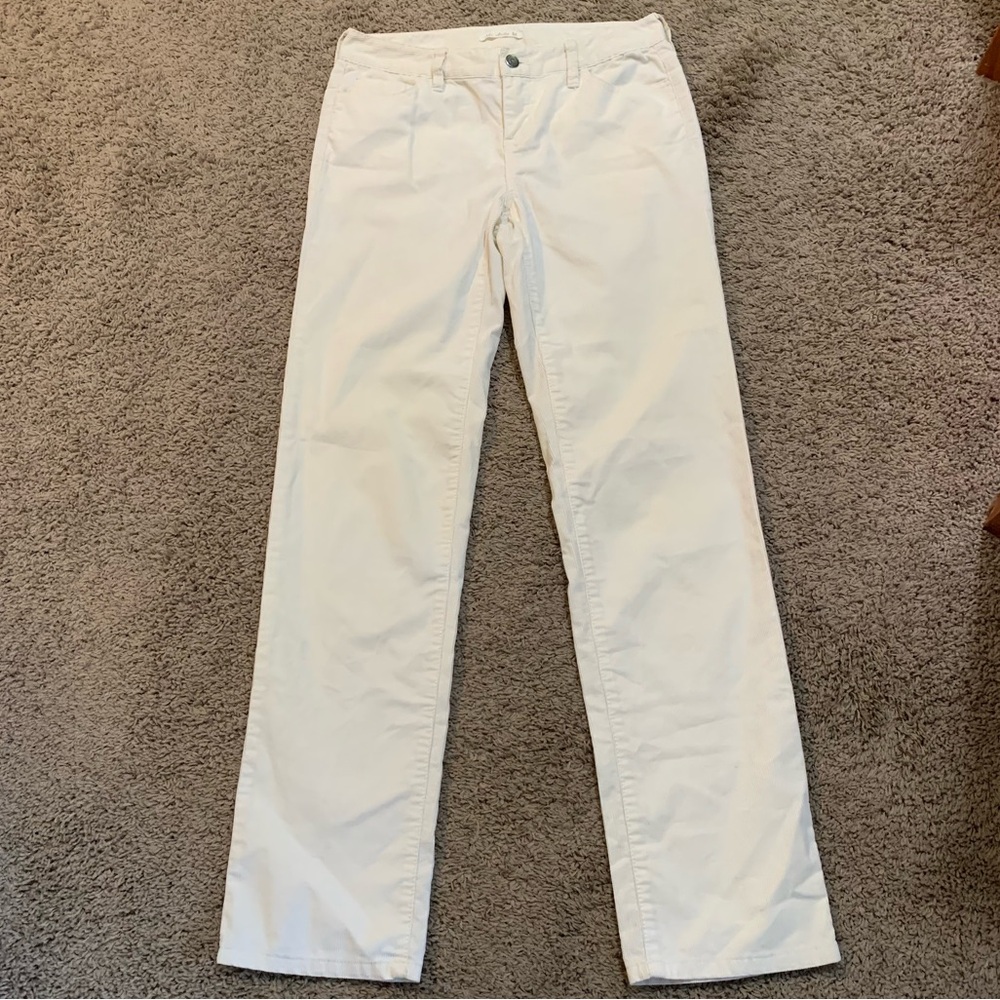 London Jean Corduroy Pants “The Christie Fit” Ivory 2